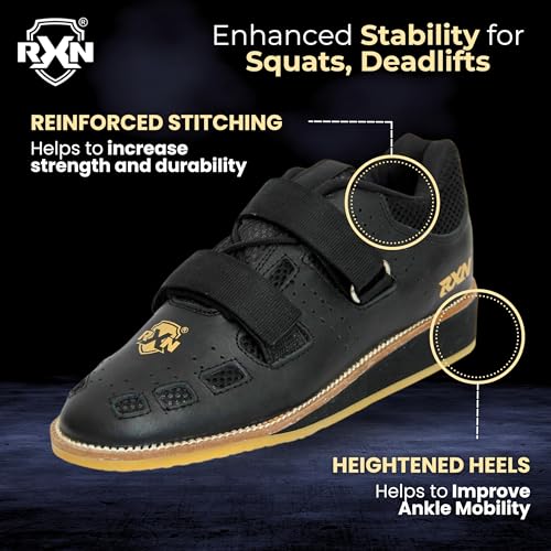 RXN World Star Weightlifting Shoes for Mens4