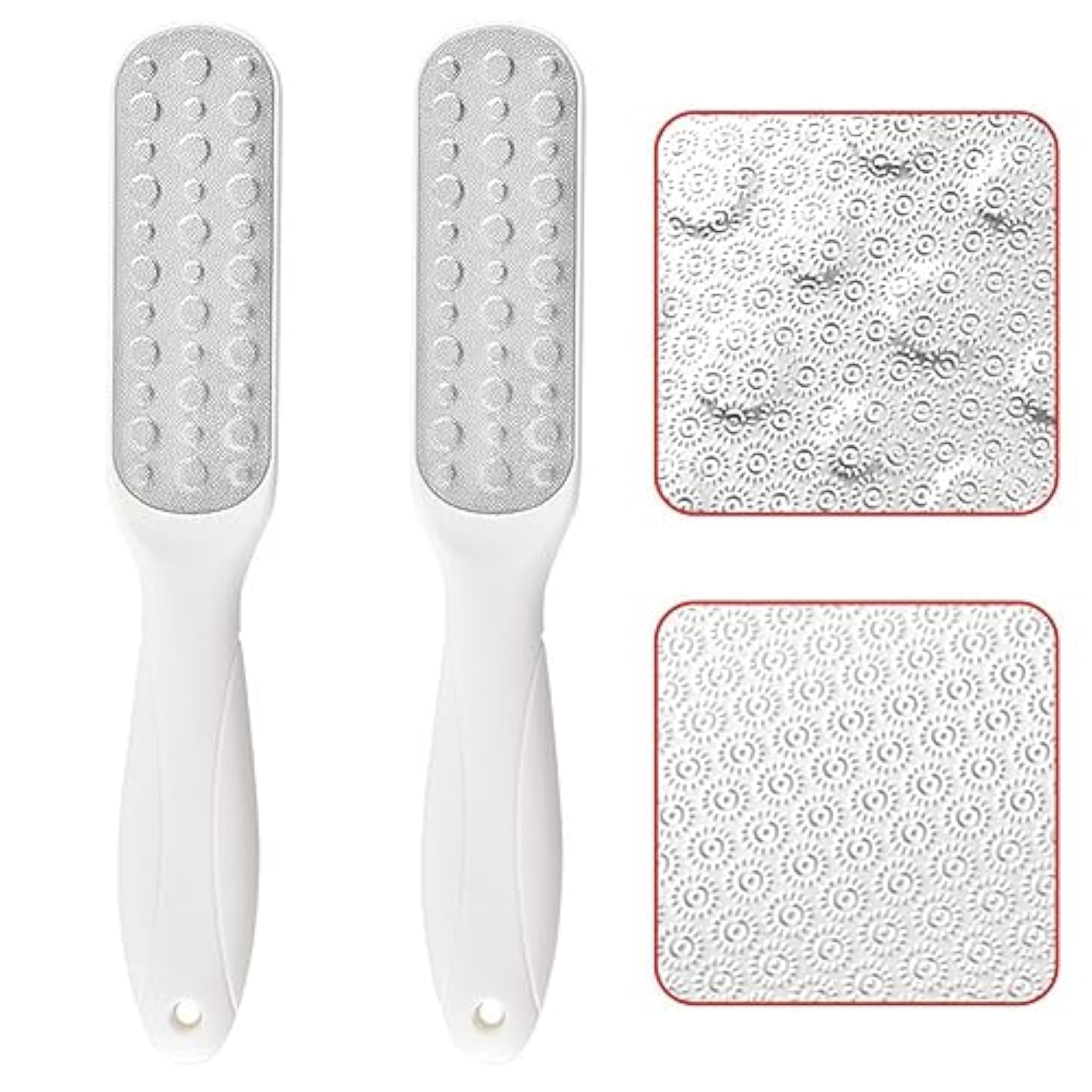 Double-Sided Foot File Callus Remover, Set of 2