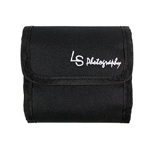 Ls Photography 3 Pocket Camera Lens Filter Case Carry Pouch For Round Circular Or Square Filters, Lgg35 #TOP17