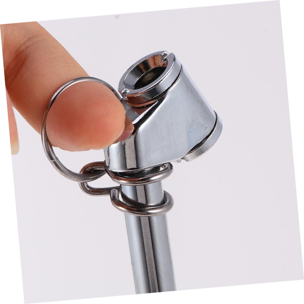 Gatuida Manomètre à Air pour Pneus, Crayon Métallique, Lecture Précise, Format de Poche, 5 Pièces, pour Suv et Camping-