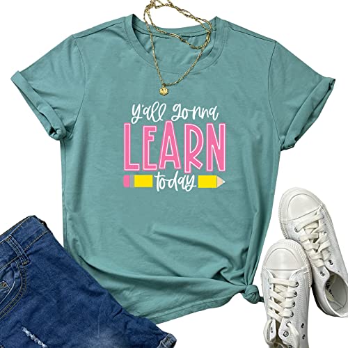 ROSEPARK Women Soft Graphic Printed T-Shirts Summer Tees