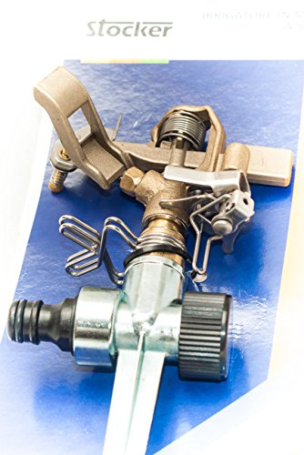 Irrigatore a settore in metallo