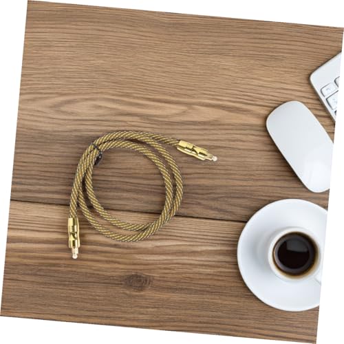 Cable óptico de audio digital para conectar Smart TV a amplificador de salón 4