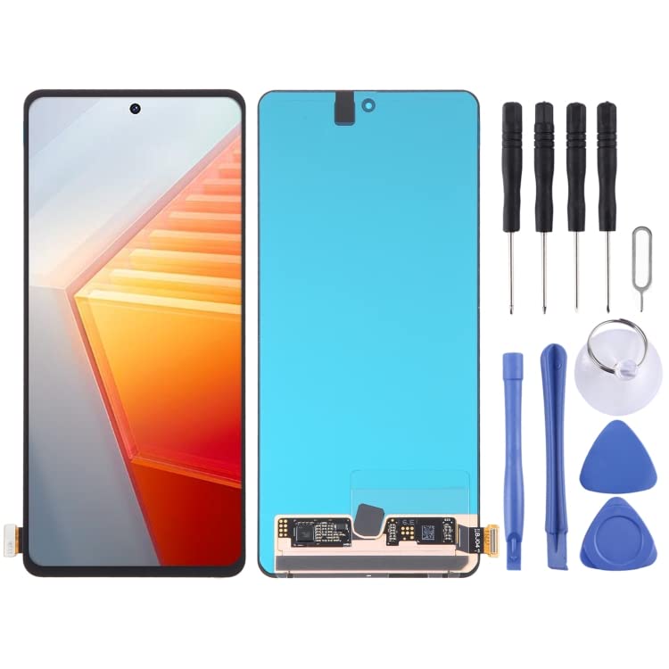 Zhangsihong Screen Replacement AMOLED Material LCD Screen for vivo iQOO 10 With Digitizer Full Assembly LCD Screen