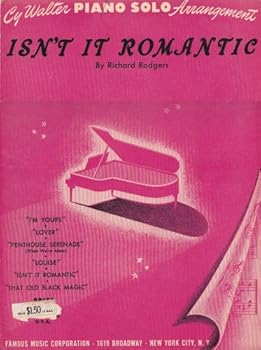 Sheet music Isn't It Romantic - Piano Solo arrangement by Cy Walter Book