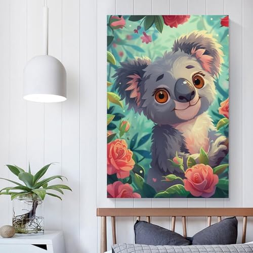 Impression sur toile koala moderne décoration intérieure 50x75 - 5