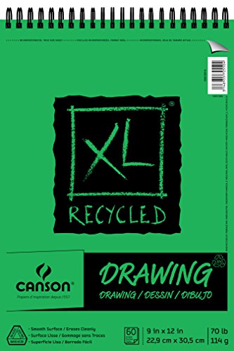 Canson XL Series Recycled Drawing Pad 9x12