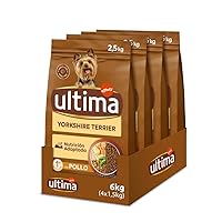 Ultima Cibo per Cani Mini Yorkshire con Pollo - Confezione da 4 x 1,5 kg