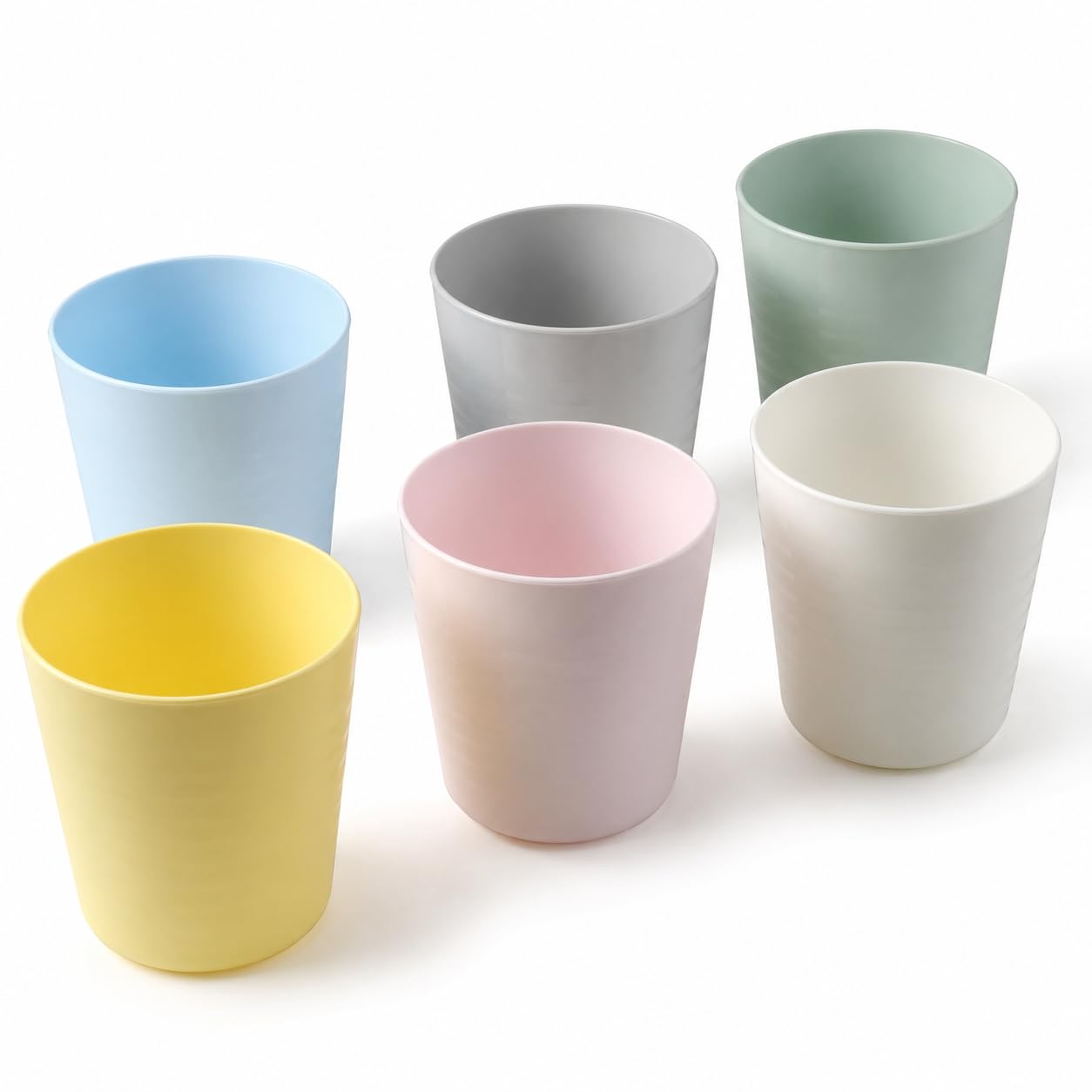 Ikea Multi Kalas 004.613.79 Childs Plastic Mug Pastel Coloured 6 X 17 Centimetre