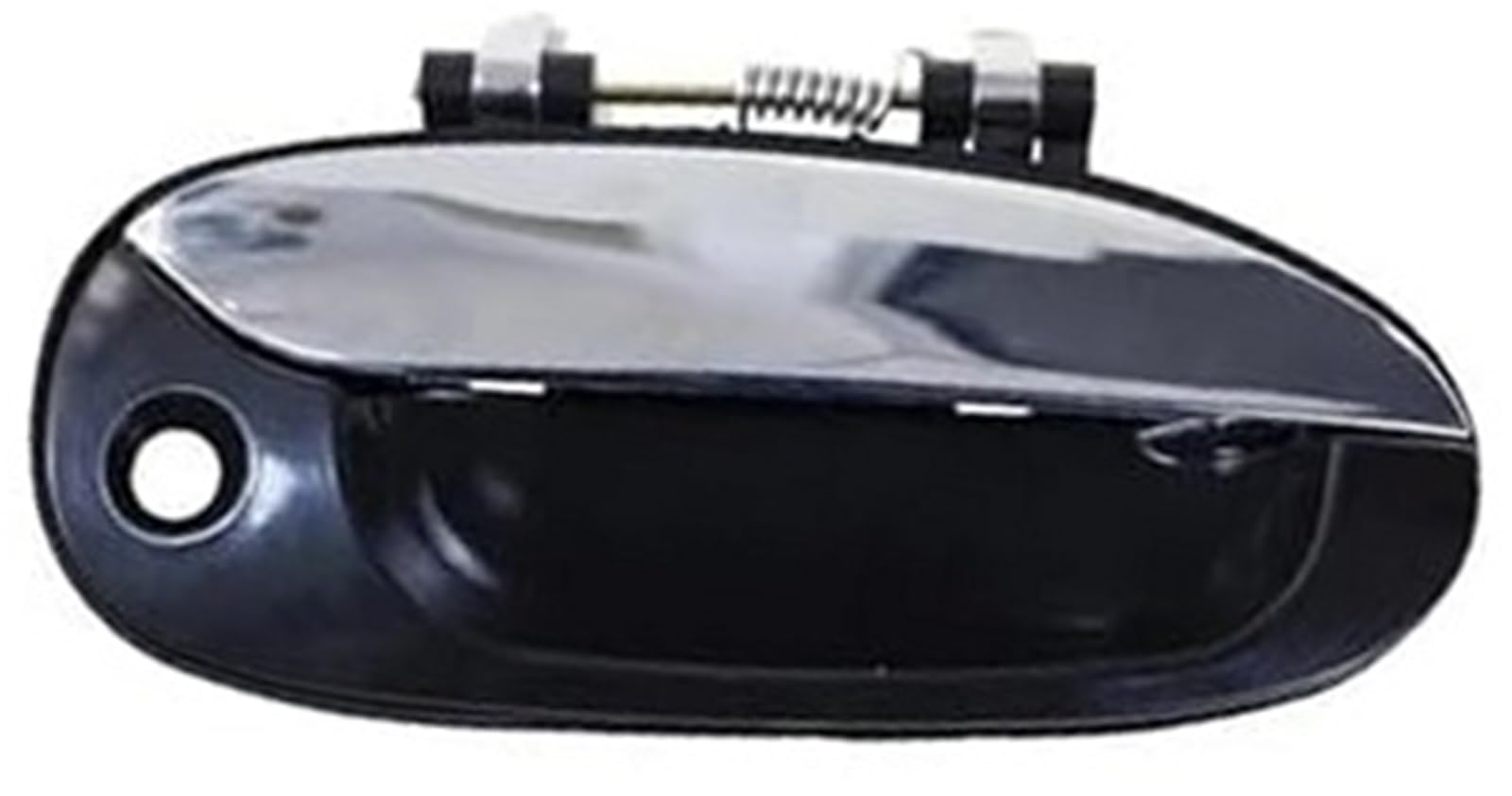 Szwaldaper Black Front Outer Door Handle Caps Car Exterior Door Handle, For Hyundai, For Kia 2005, For Carens Right Outside Outer(Black Front)