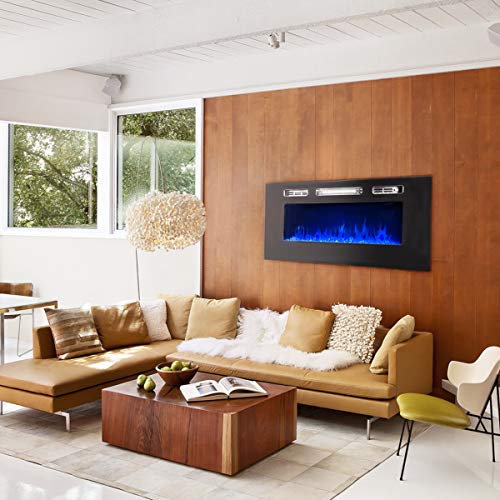 Amazon.com: XtremepowerUS Recessed Electric Fireplace Dual in-Wall