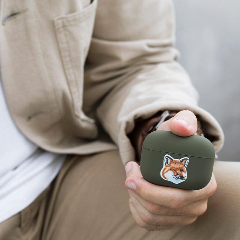 Amazon.co.jp: MAISON KITSUNE フォックスヘッド シリコン AirPods Pro