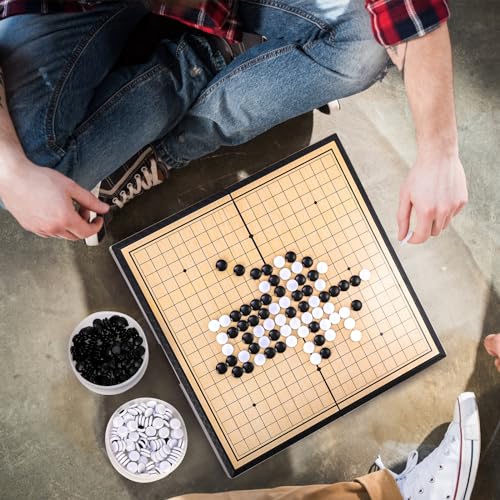 Juego de mesa Yarlung Go, tablero plegable 19x19 magnético miniatura 4
