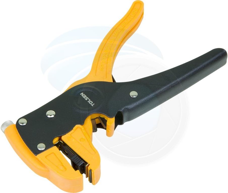 TOLSEN Heavy Duty Self Adjustable Automatic Cable Wire Stripper Cutter Pliers image 5