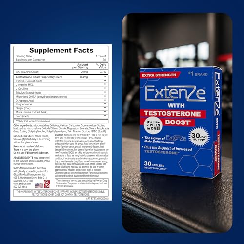 ExtenZe Testosterone Boost Supplement