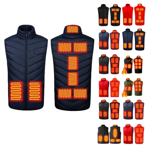 ANANASURF Women & Men Heated Vest Unisex Puffer Vest (Not Included Battery)