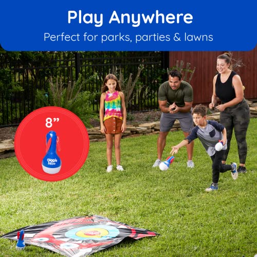 Giggle N Go FLARTS-MONSTER-19 Outdoor Games For Kids, Adults & Family - The Original Flarts Floor And Yard Darts Game thumb #3