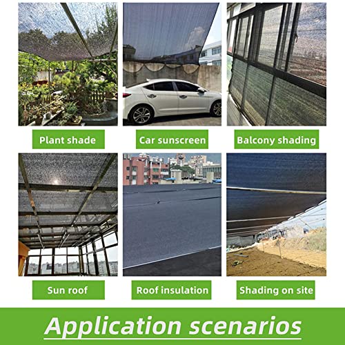Malla de sombreado de plantas con 80% de protección UV para exterior 8
