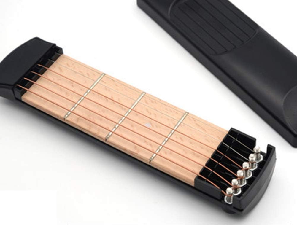 Guitar Chord Trainer Scale Practice Hand Finger Trainer No Sound Interference, More Convenient Practice Flexible Finger Trainer for Coaches (Color : 4-Fresh)