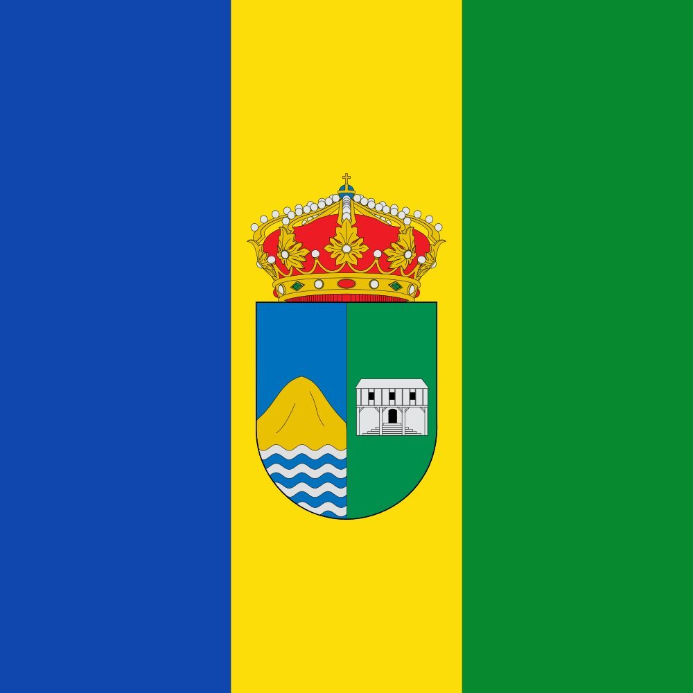 Drapeau Villanueva de Ávila grand format mât extérieur municipalité
