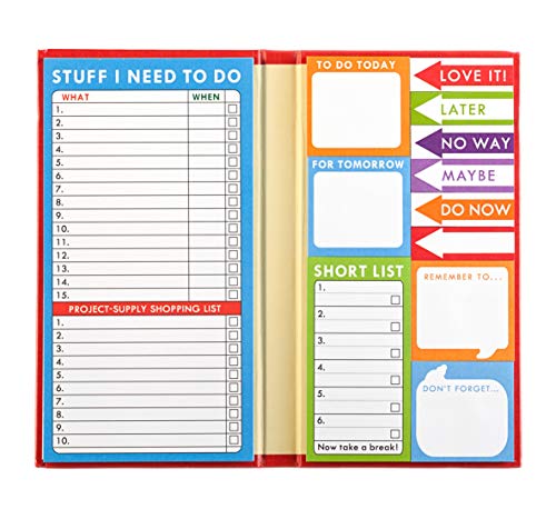 Book Of Sticky Notes: Stuff I Need To Do - Red #TOP2