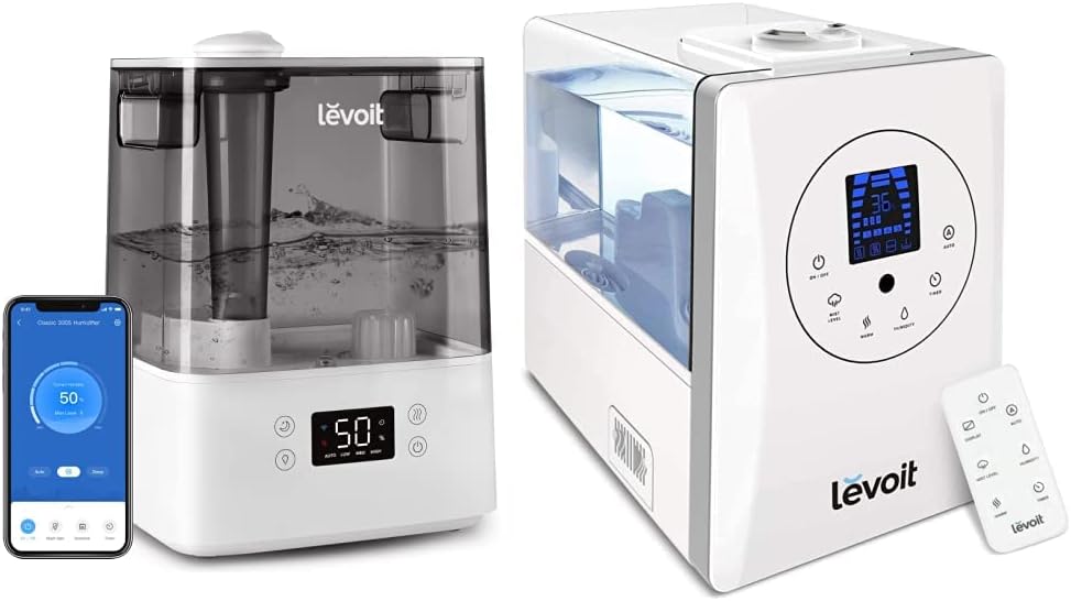 LEVOIT Humidifiers for Bedroom Large Room Home, Gray
