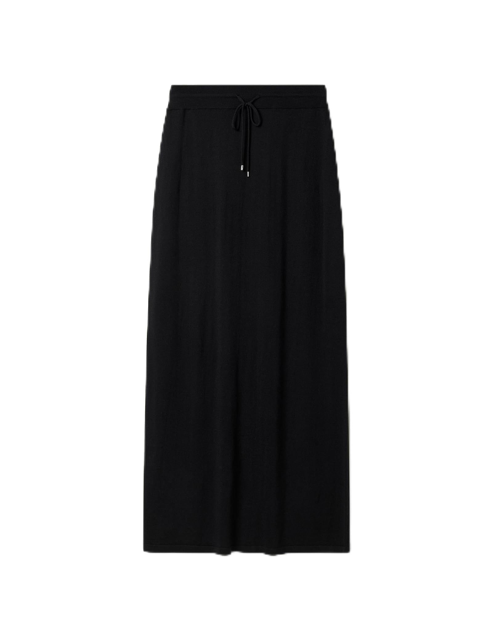 LilySilk Womens Merino Wool Maxi Skirt Elegant Long Pencil Comfortable Wool Knit Wrap Skirt for Ladies Casual Work