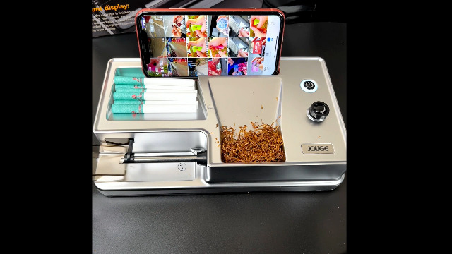 cigarette roller amazon Amazon.com: Electric Cigarette Rolling Machine Portable Automatic Infrared  Sensing Maker Cigarette Tobacco Injector Roller with Automatic Counter Fits  Tube of Diameter 0.26