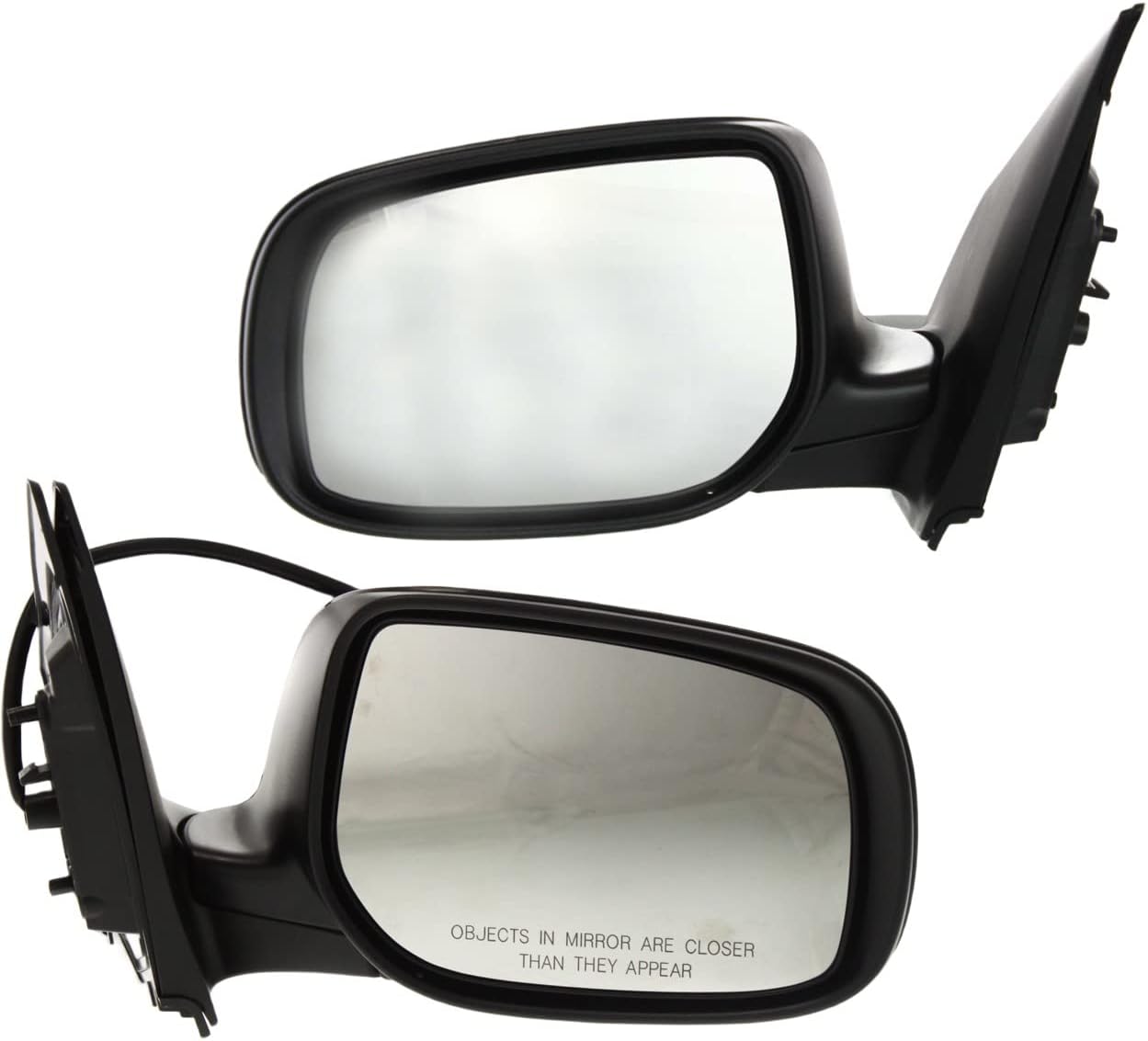 Garage-Pro Driver & Passenger Side Power Non-Heated Mirrors for Toyota Corolla 2009-2013 Paintable Japan or North America Built Vehicle