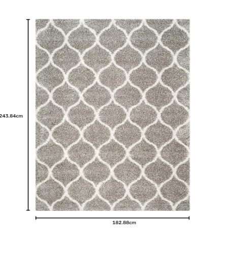 Image of Carpet for Living Room 6x8 feet Anti Skid Rug Colour L Grey