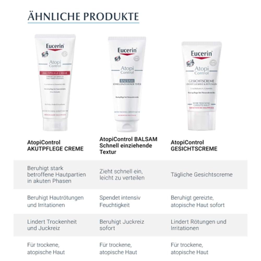Eucerin - Atopicontrol olio detergente 20% omega 400 ml