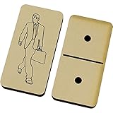 Domino size 51mm x 25.5mm x 6mm