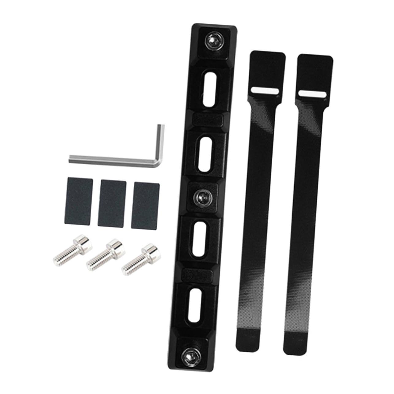 GALPADA Bicycle Accessories Multi-Point Bottle Cage Mount Extendable Bike Rack Support Strap for Secure Storage