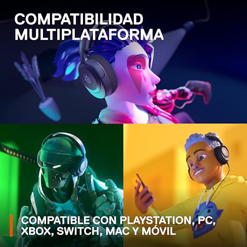 SteelSeries New Arctis Nova 1P Multi-System Gaming wired Headset — Hi-Fi Drivers — 360° Spatial Audio — Comfort Design — Durable — Lightweight—Noise-Cancelling Mic — PS5/PS4, PC, Xbox, Switch - Black - image 8