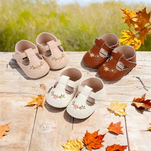 Image of Infant Baby Boys Girls Summer Sandals Party Wedding Dress Flats Shoes Newborn Crib Shoes First Walkers Prewalkers 0-18 Months