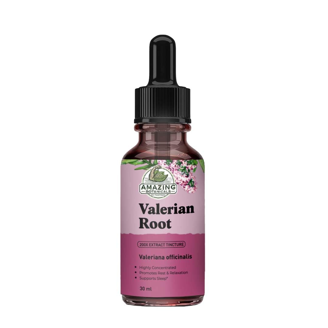 Valerian Root Drops for Sleep - Organic Valerian Root Tincture Extract 3000mg - for Relaxation and Calm - 1 FL OZ, 30 Servings