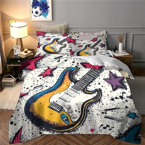 Housse de couette photographie spatiale Terre parure de lit microfibre douce king - 6