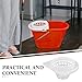 FRCOLOR Plastic Mop Bucket Basket Replacement, Thickened Drainage Mop Basket Accessory for Industrial Cleaning Buckets, Efficient Water Drainage Solution for Janitorial Use