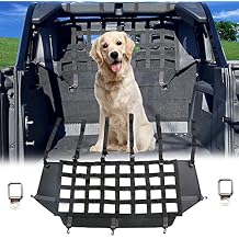 for Ford Bronco Dog Car Barrier, Pet Net Vehicle Safety Mesh Dog Divider for Ford Bronco Accessories 2021 2022 2023 2024 2025 4-Door, Fits Trunk Cargo Area, Easy to Install