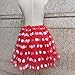 Itotoheart Halloween Tutu Women Red White Polka Dot Tutu Adult Costume with Mouse Headband (red White Polka dot)
