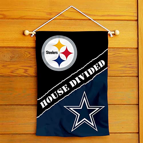 Wincraft 46130823 House Divided Steelers And Cowboys Double Sided Garden Flag thumb #3