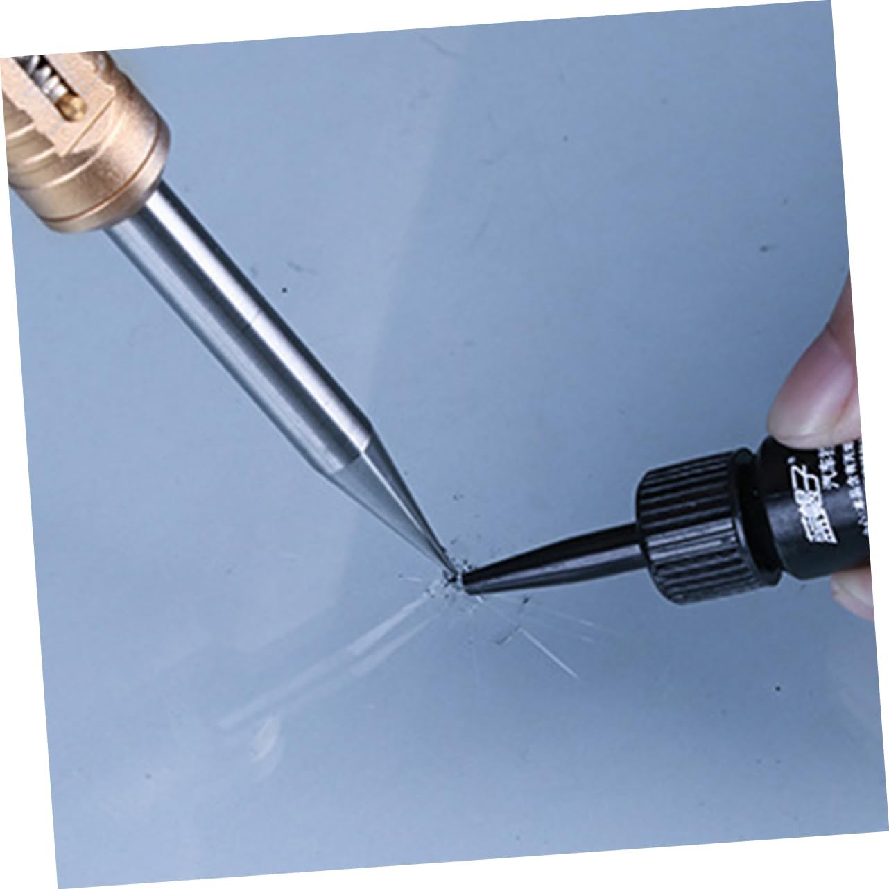 Glass Crack Repair Tool Kit Windshield Repair Set for Long Cracks and Pits Includes Multiple Tools for Safe Quick Made from Durable Materials