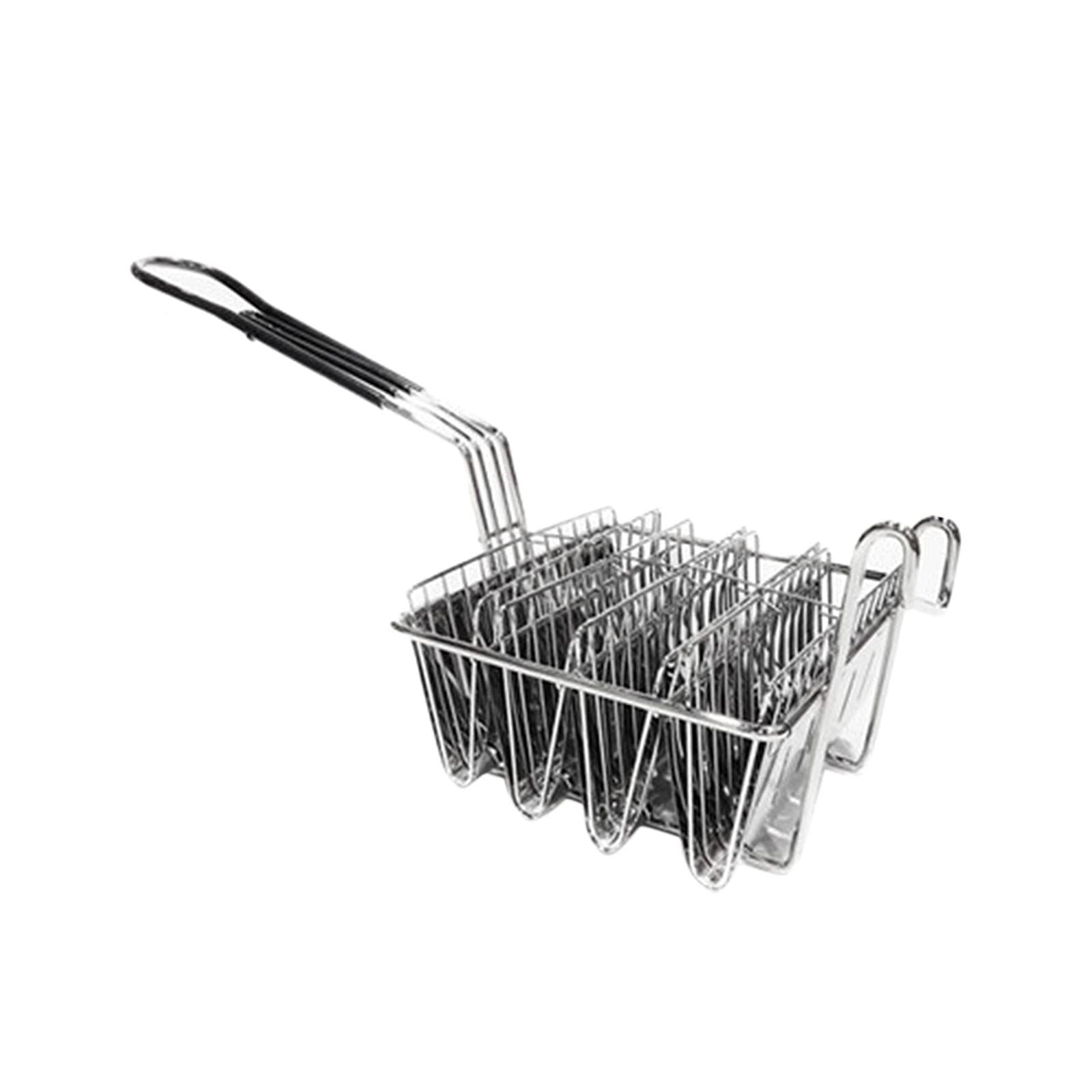 Gazechimp Stainless Steel Taco Fryer Taco Holder Stand Rack Basket with, 4 Shells