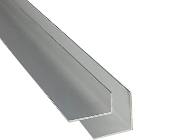 ENGARC 3 mm Thickness Aluminium Angle Bar Profile Sections for DIY Projects & Other Applications - L Type (1