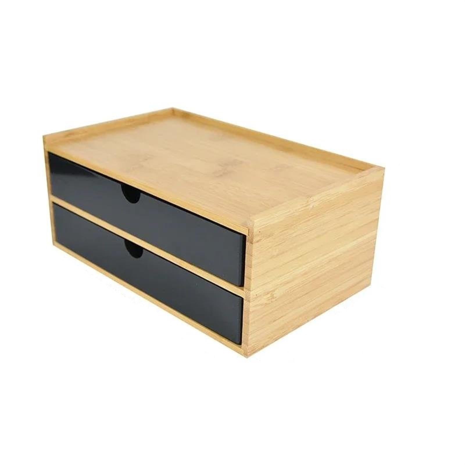 Scatola Portaoggetti Bambù Articoli Vari Cosmetici Gioielli Cancelleria Scatola Portaoggetti Cuffie Cassetti Portaoggetti Hotel Ufficio Casa Portagioie Da Viaggio Donna Porta Orecchini Organi ( Size :