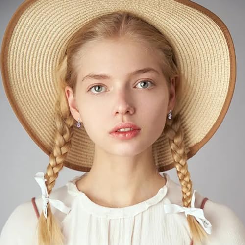 Generic Hoop Earrings for Girls Cute - Sterling Silver Huggie Earrings with Pink Cubic Zirconia Dangle Hypoallergenic Mouse Earrings Hoops for Women Teens Jewelry Gifts3