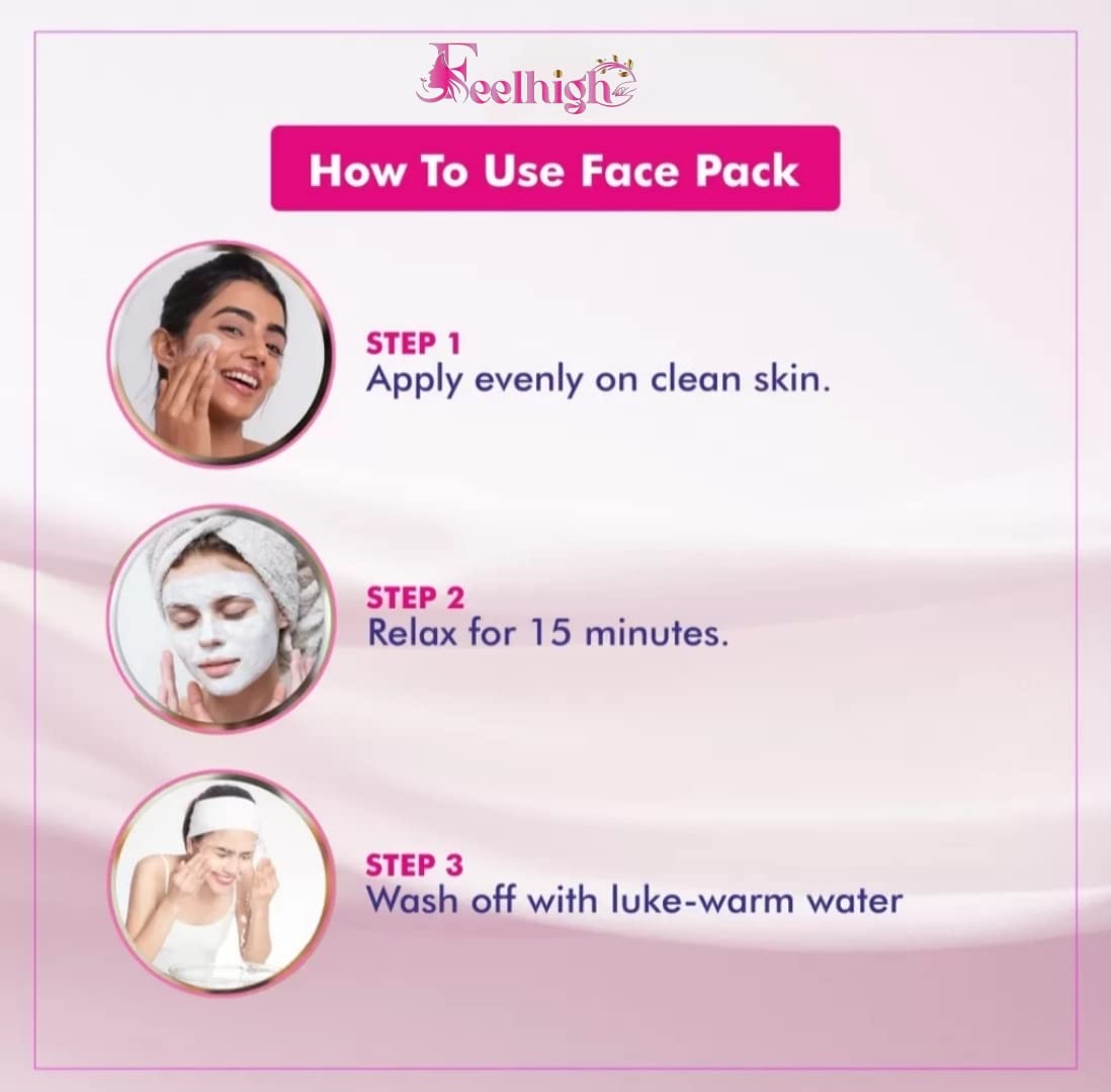 Feelhigh Cucumber Face Pack |Enriched With Cucumber Face Pack For Women and Men 1