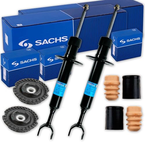 BandelOne enthält 2x Sachs Stossdämpfer+Domlager+Protection Kit vorne für Passat 3B A4 B5