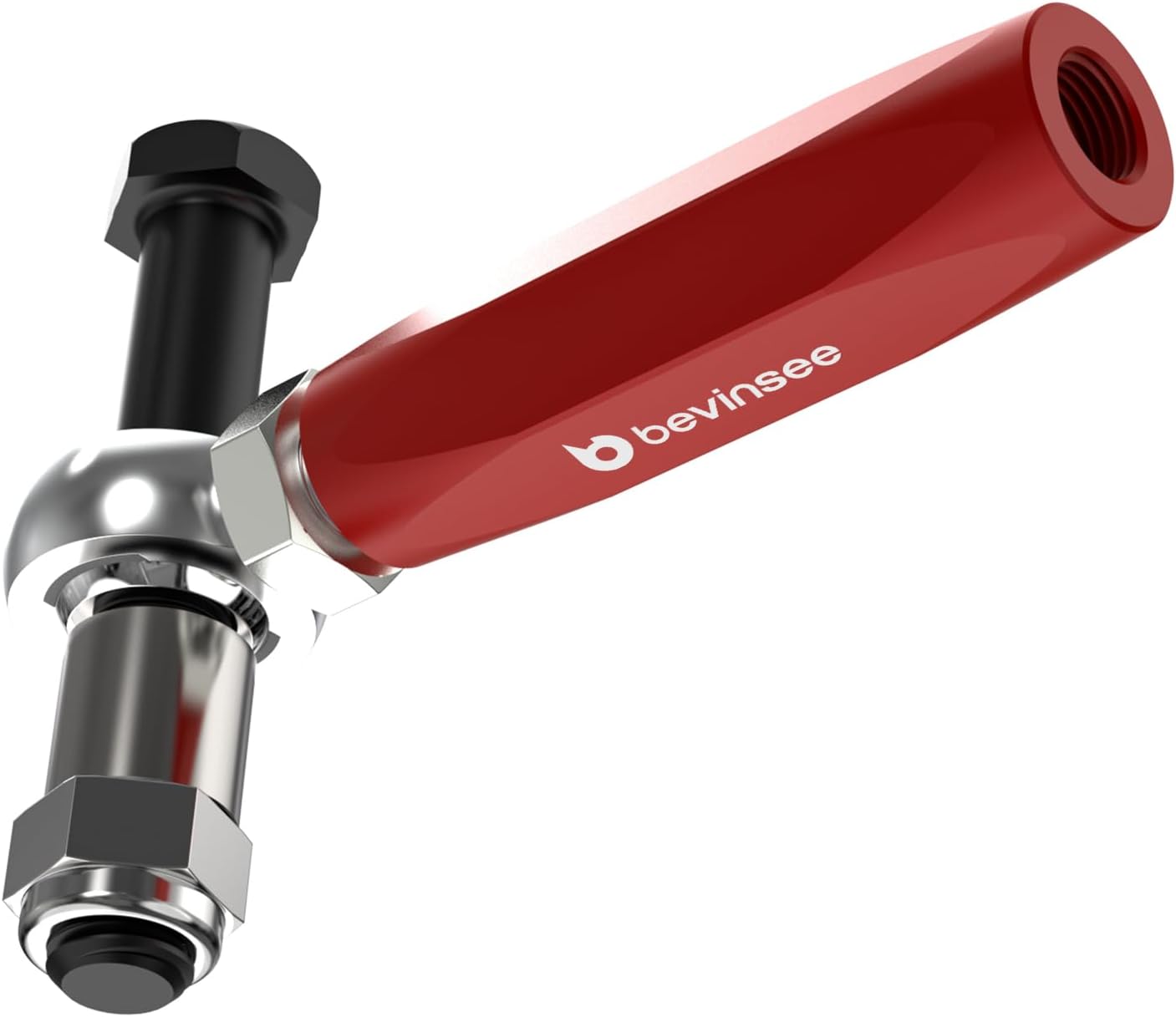 Bevinsee Adjustable Outer Tie-Rod Ends For Maximum Bump Steer Kit Manual Rack Compatible with Ford Mustang 1979-1993