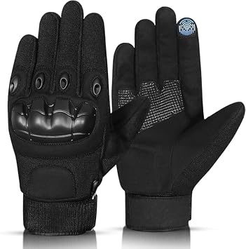 Motorbike Gloves Leather   Motorcycle Gloves Mens with Knuckle Protection   Motorbike Gloves for Riding, Racing, and Dirt Biking   Durable Motorcycle Gloves